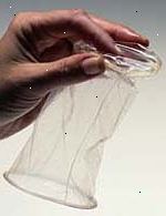 Imagem de um preservativo feminino de poliuretano