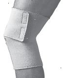 Os dispositivos auxiliares para o joelho: envoltório do joelho